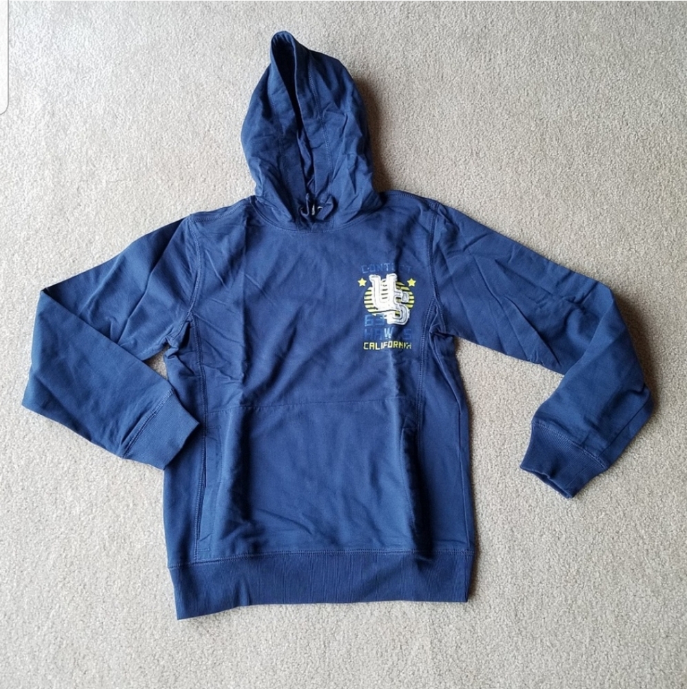 Navy Blue Hoodie Sweatshirt size 13-14 from Europe
